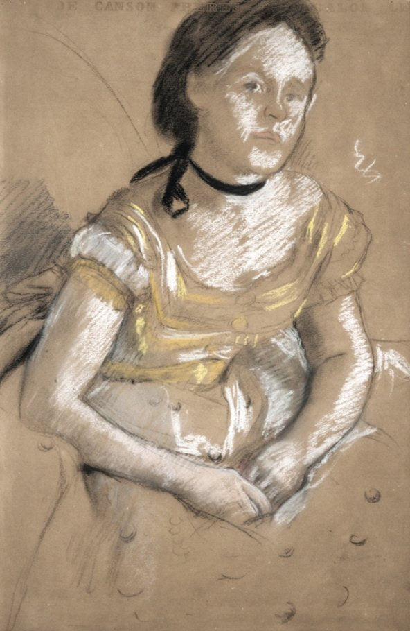 Portrait de Mathilde Musson Bell - Edgar Degas