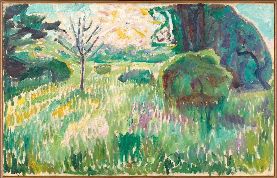 Morning in the Garden - Edvard Munch
