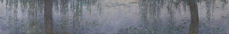 Water Lilies - Clear Morning with Willows - Claude Monet