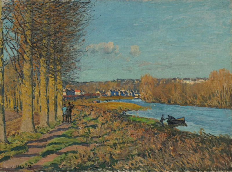 Winter Morning - Alfred Sisley