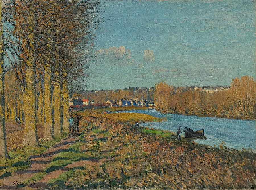 Winter Morning - Alfred Sisley