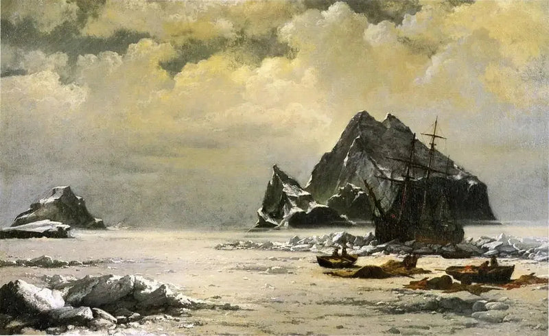Morning in the Arctic Ice Fields - William Bradford