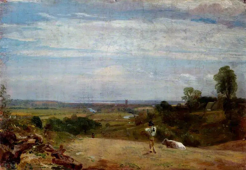 Summer Morning: Dedham from Langham - John Constable