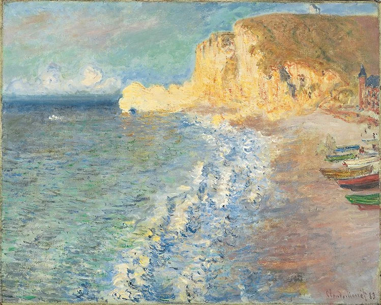 Morning in Étretat W830 - Claude Monet