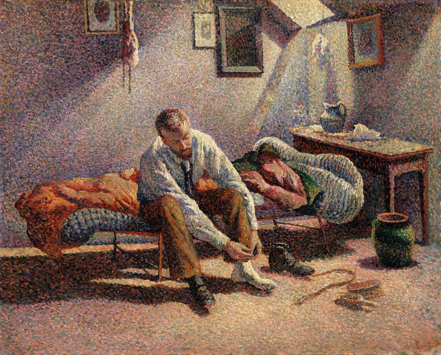 Morning. Interior - Maximilien Luce