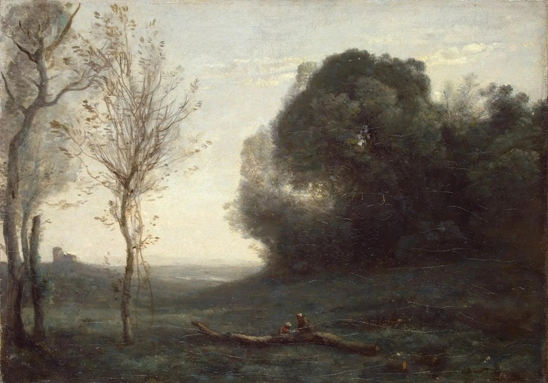 Morning - Jean-Baptiste Camille Corot