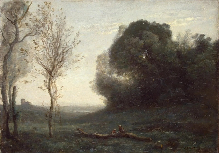 Morning - Jean-Baptiste Camille Corot