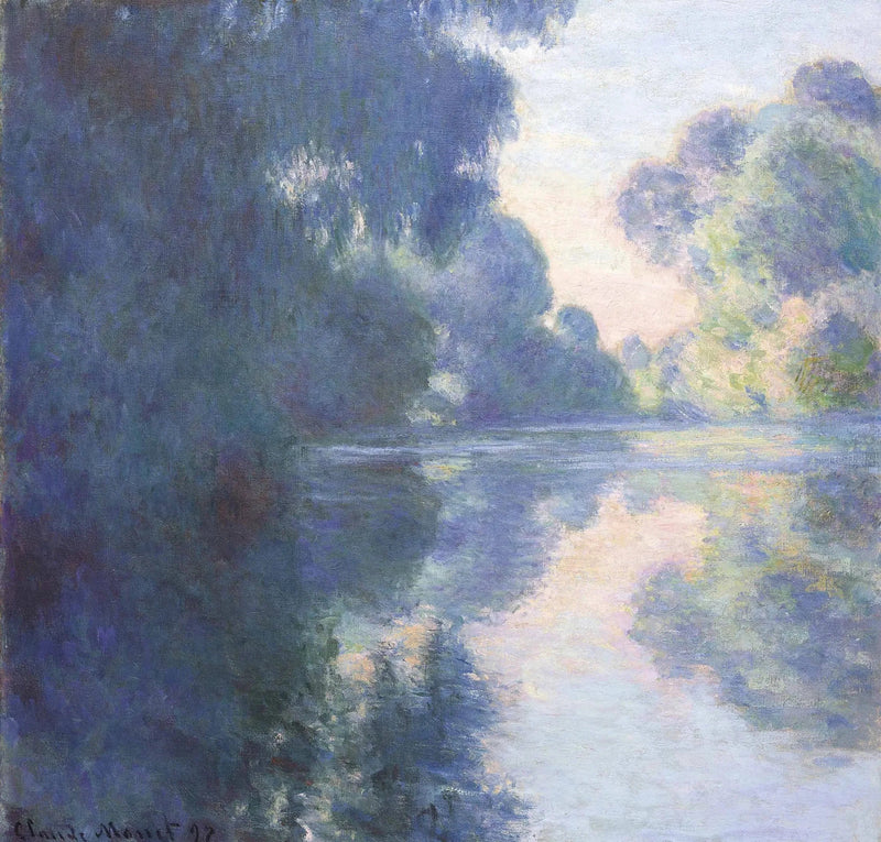 Morning on the Seine - Claude Monet