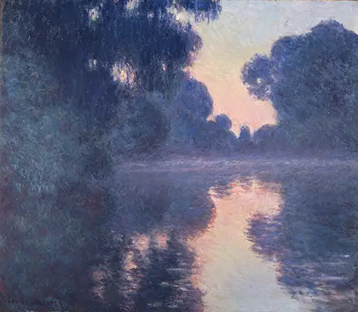 Morning on the Seine - Claude Monet