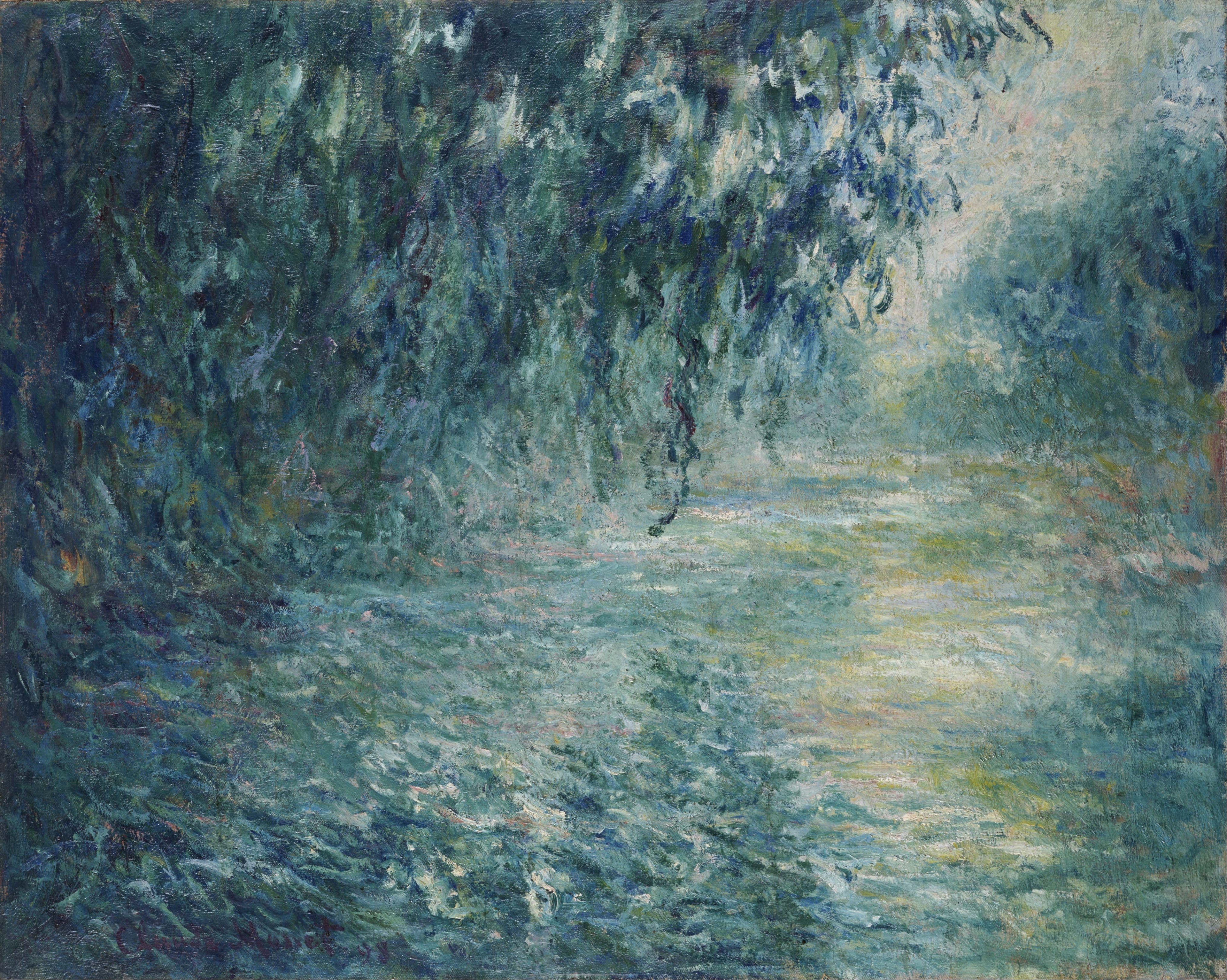 Reproduction du tableau « Matinée sur la Seine, temps de pluie - Claude Monet » par Alpha Reproduction en peinture à l’huile