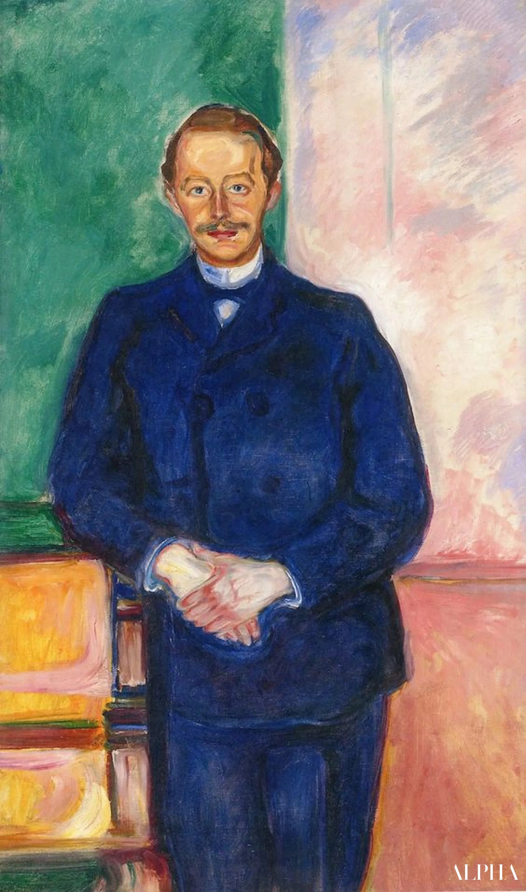 Max Linde in sailor outfit - Edvard Munch - High-end reproductions of paintings and artworks