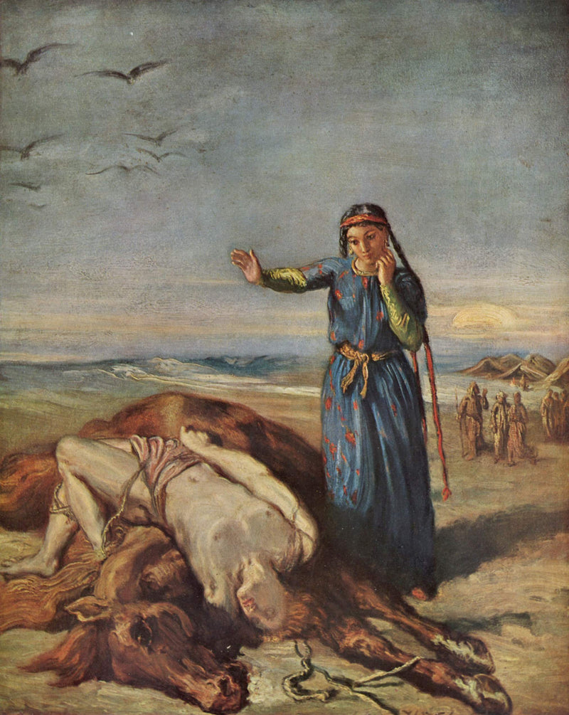 Mazeppa trouvé évanoui - Théodore Chassériau