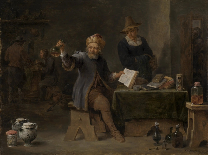 Village Doctor - David Teniers the Younger