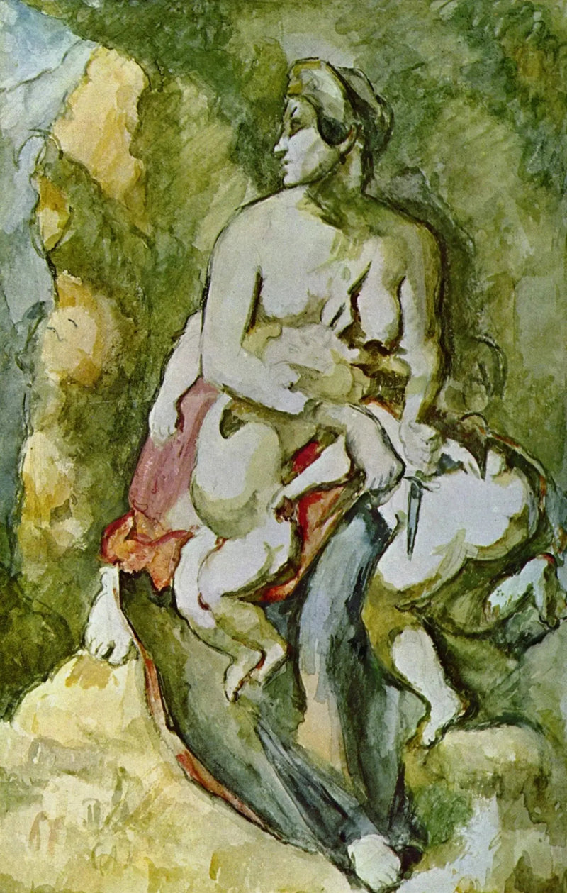 Medea, after Delacroix - Paul Cézanne
