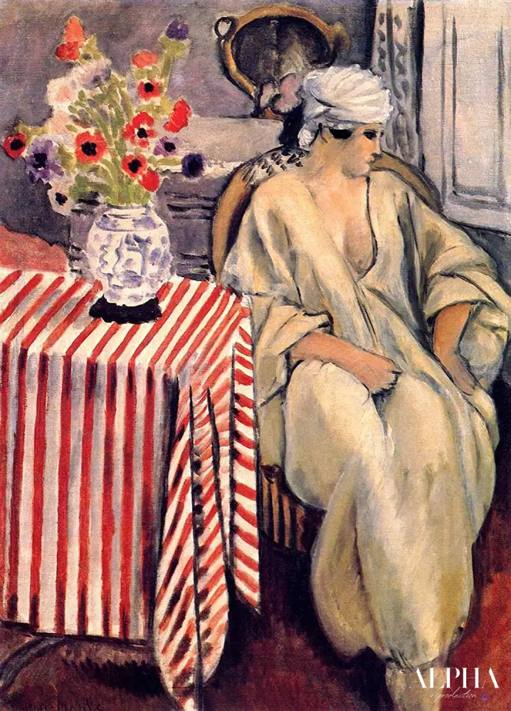 Méditation après le bain - Matisse - Reproductions de tableaux et peintures haut de gamme