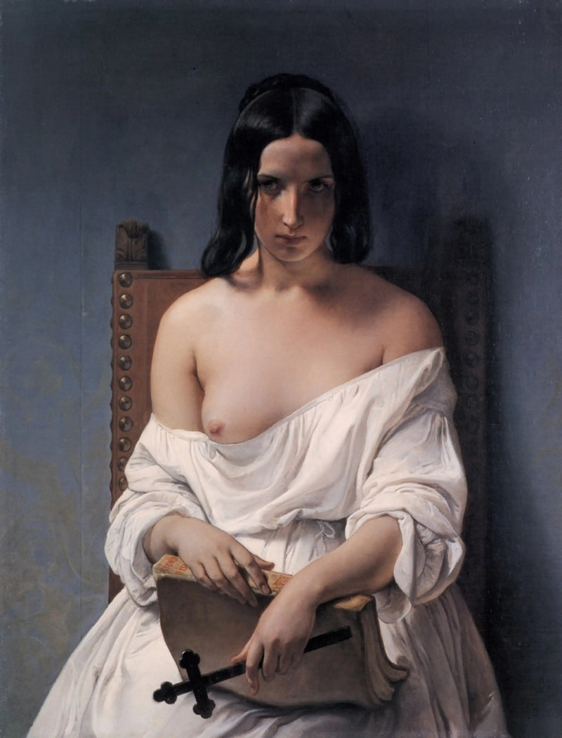 Meditation on the History of Italy - Francesco Hayez