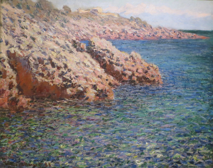 The Mediterranean, Cap d'Antibes W1185 - Claude Monet