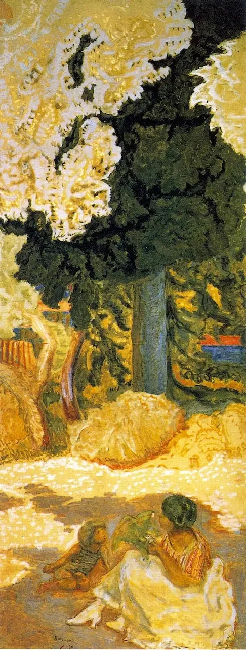 Mediterranean. Triptych (right panel) - Pierre Bonnard