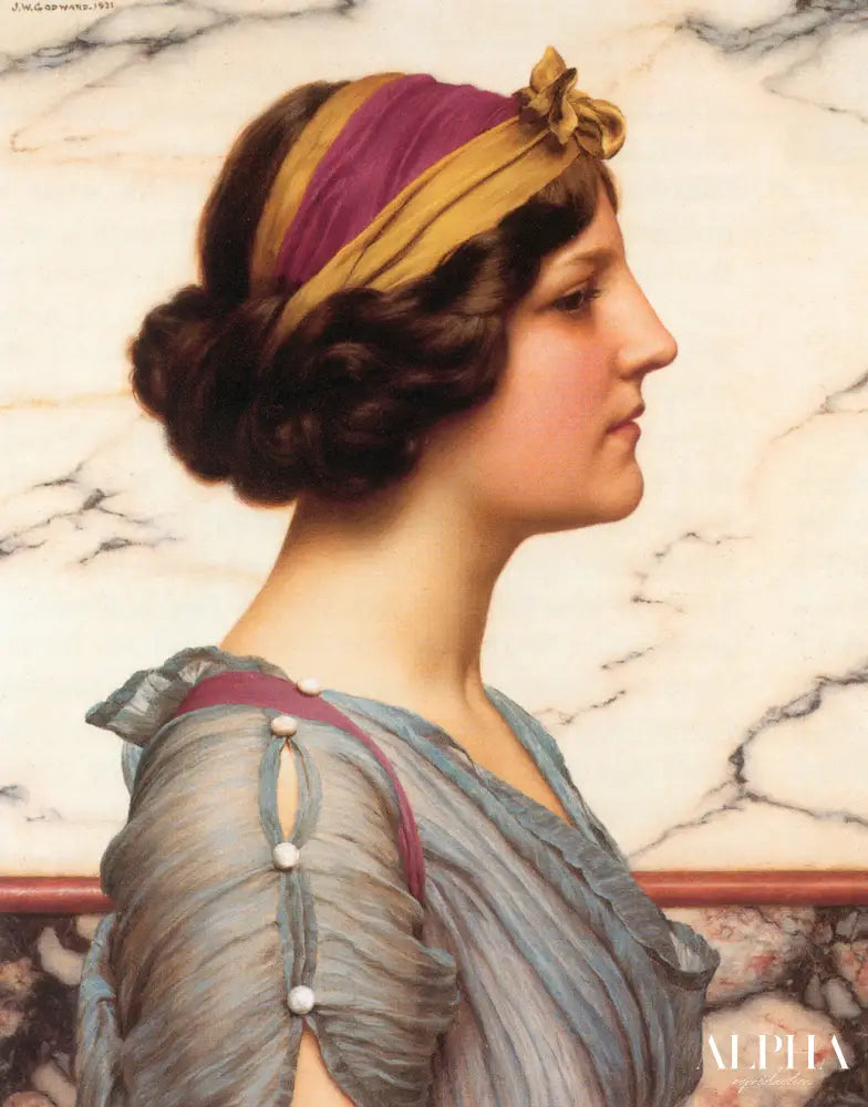 Megilla - John William Godward - Reproductions de tableaux et peintures haut de gamme