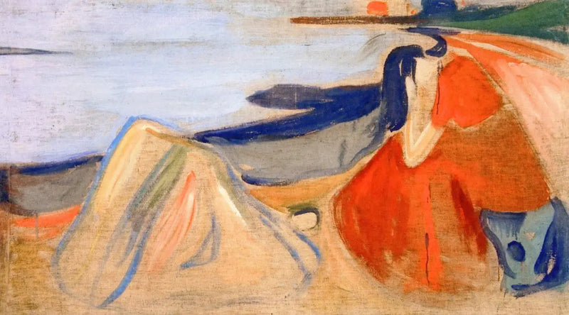 Melancholy (Reinhardt Frieze) - Edvard Munch