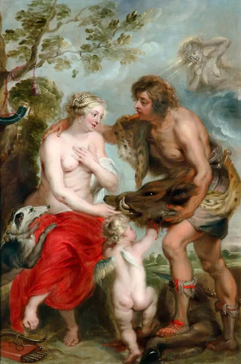 Méléagre and Atalanta - Peter Paul Rubens