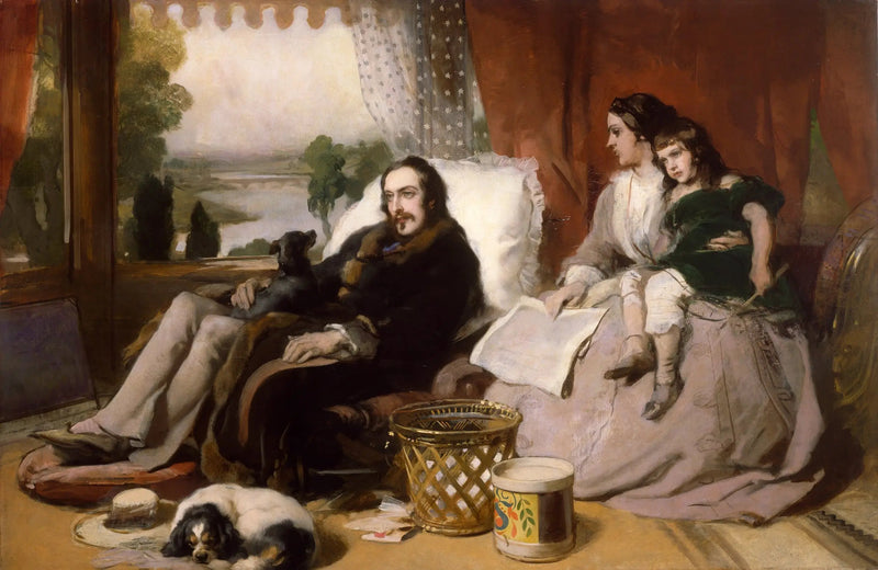 Members of the Sheridan family - Edwin Henry Landseer
