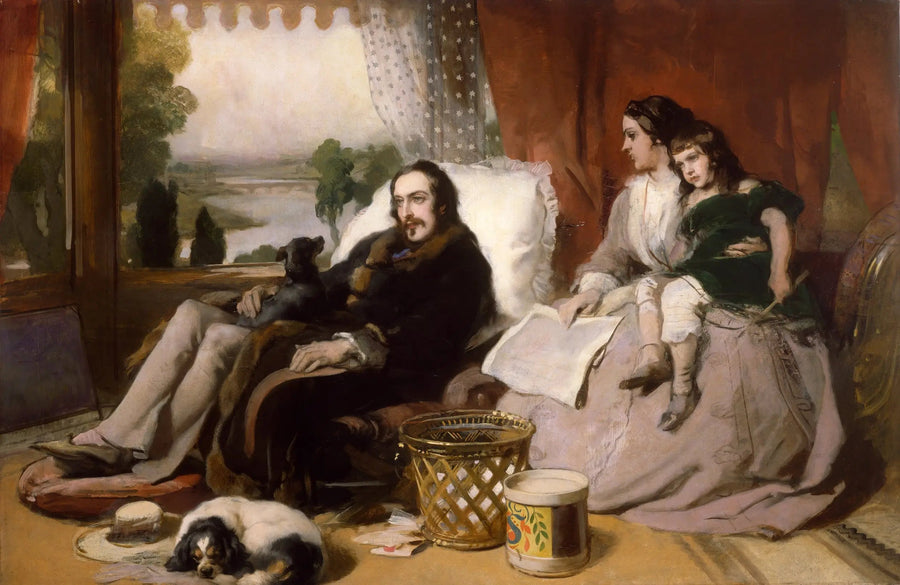 Members of the Sheridan family - Edwin Henry Landseer