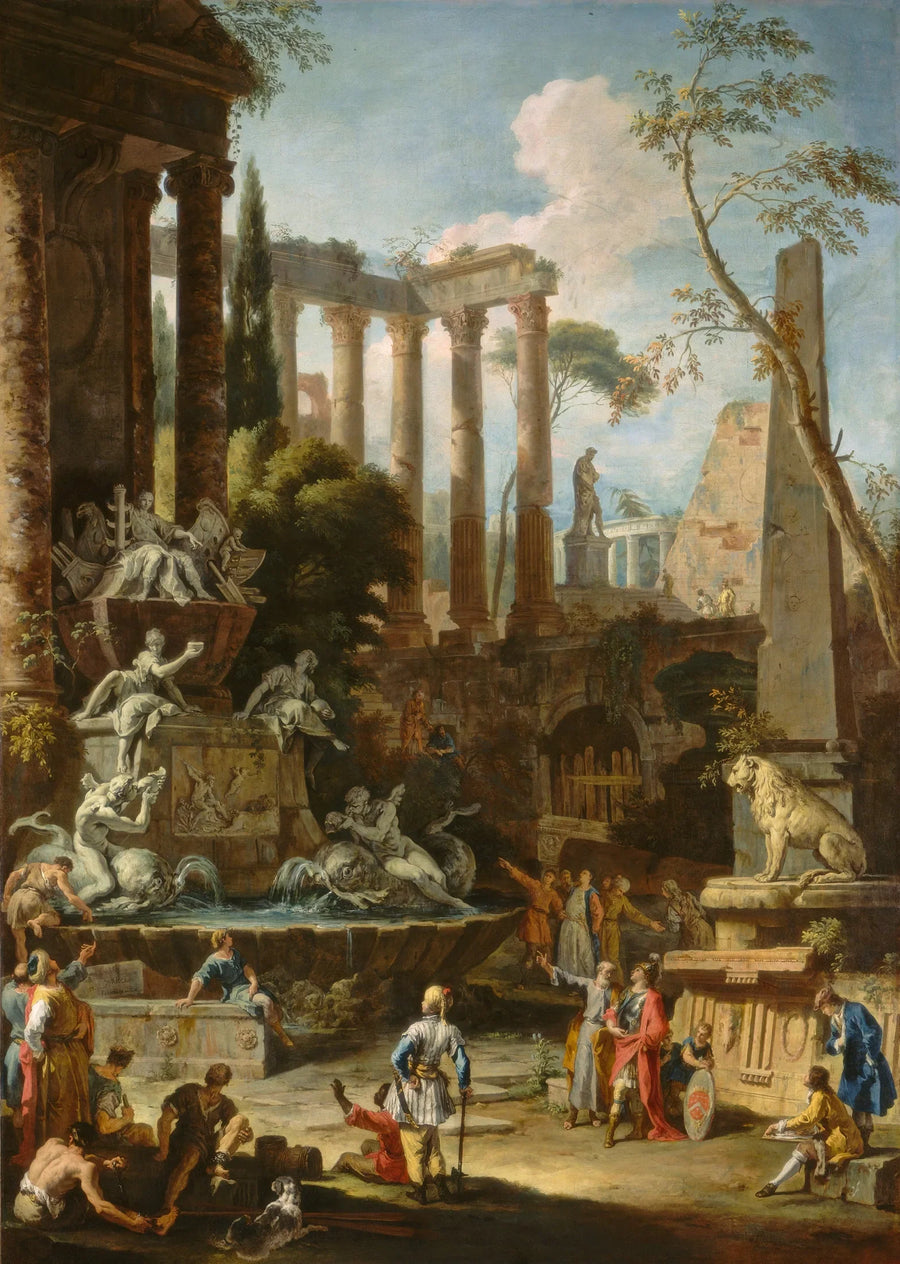 Memorial to Admiral Sir Clowdisley Shovell - Sebastiano Ricci