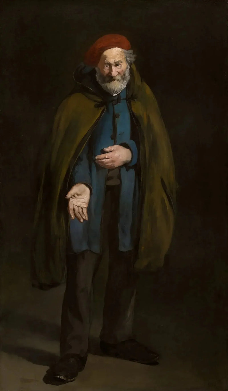 Beggar with a Duffle Coat (Philosopher) - Édouard Manet