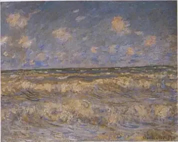 Rough Sea - Claude Monet