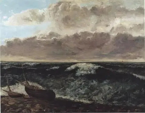Rough Sea - Gustave Courbet