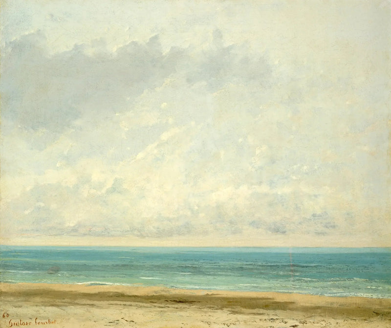 Calm Sea - Gustave Courbet