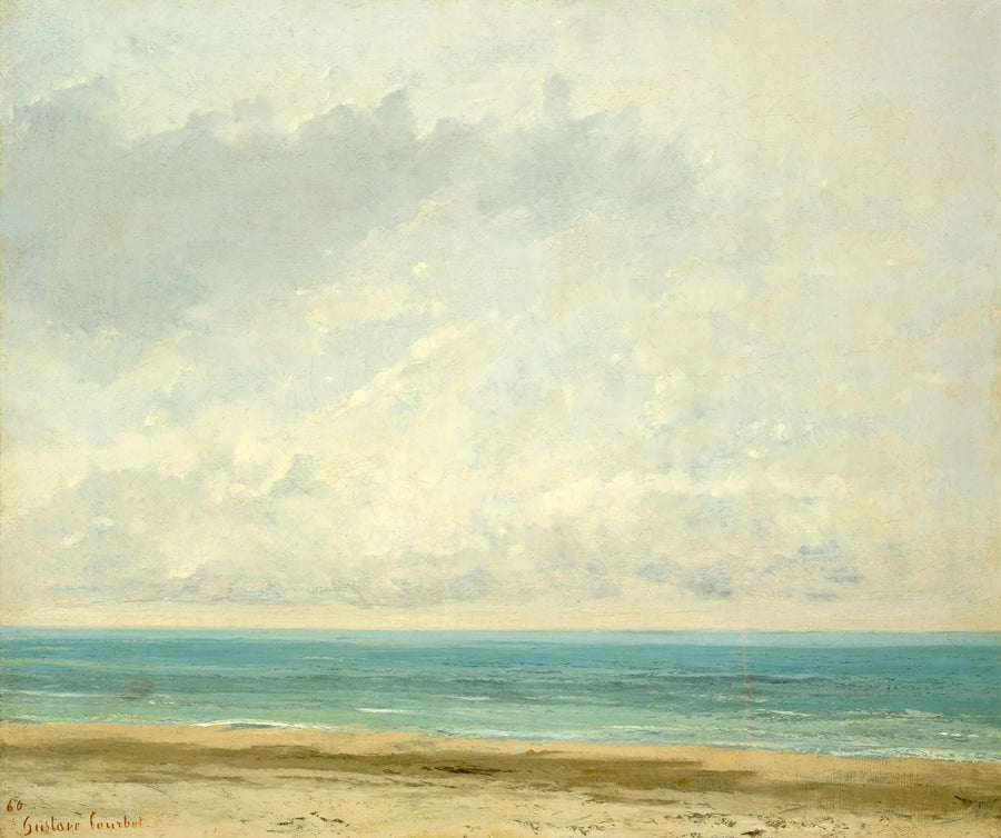 Calm Sea - Gustave Courbet