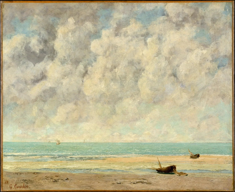Calm Sea - Gustave Courbet