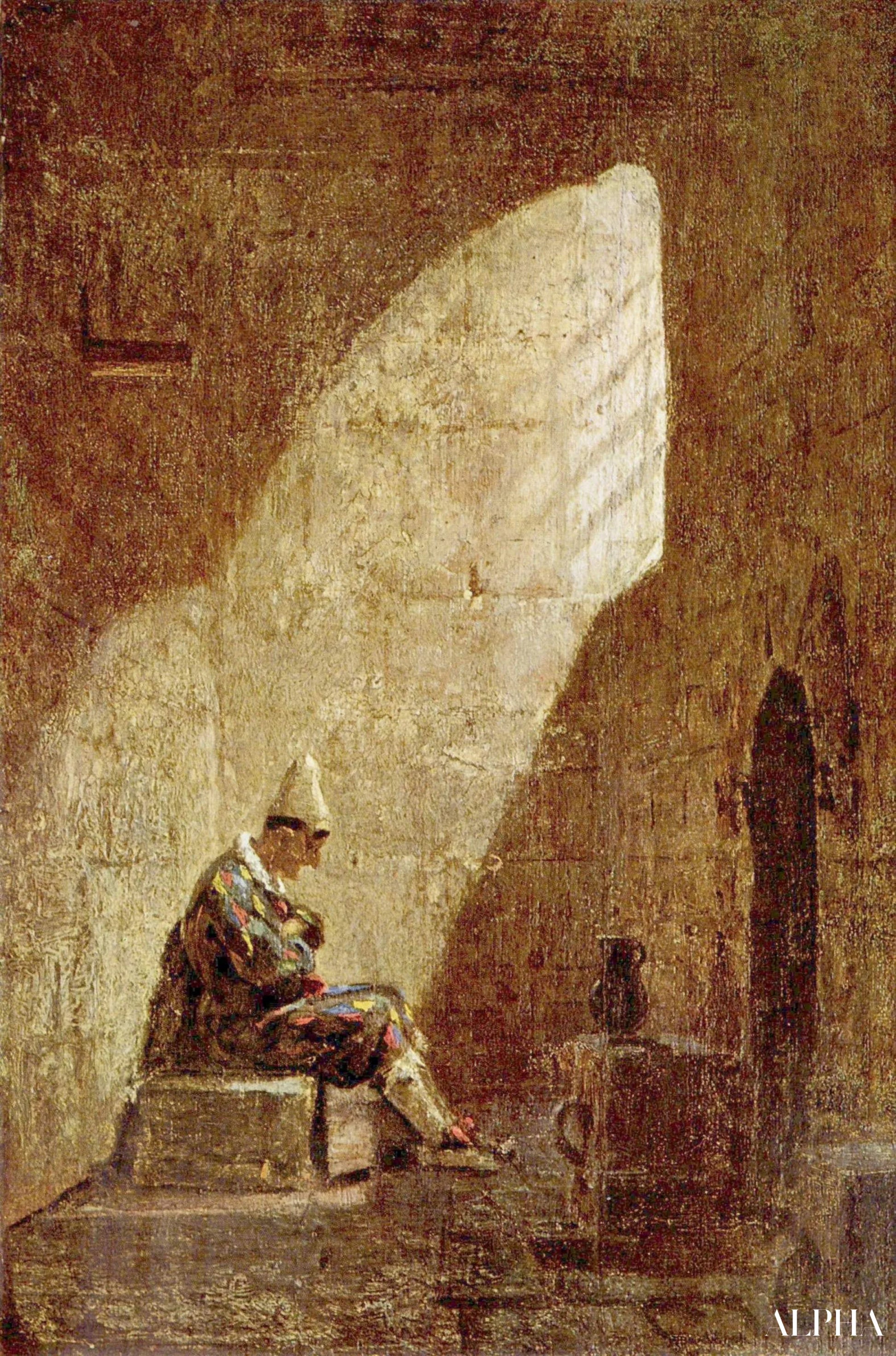 Reproduction du tableau « Mercredi des Cendres - Carl Spitzweg » par Alpha Reproduction en peinture à l’huile