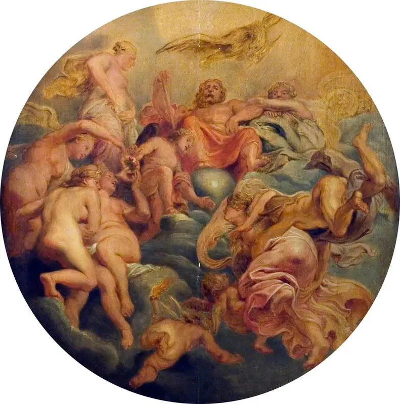 Mercury leading Psyche to Olympus - Peter Paul Rubens