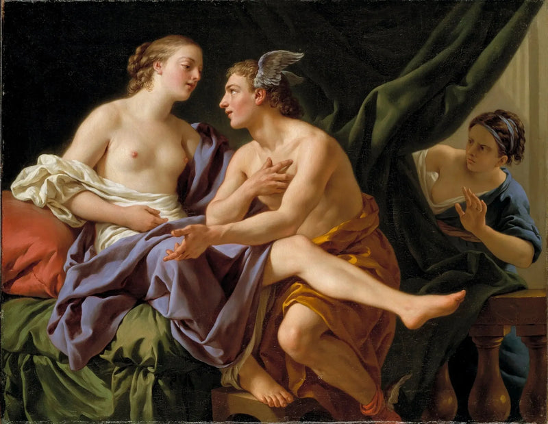 Mercury, Hersé and Aglaure - Louis Jean François Lagrenée
