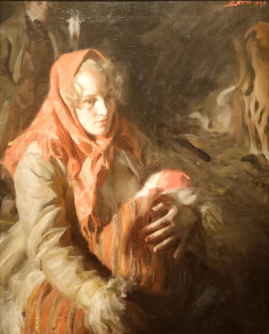 Mother and Child - Anders Zorn