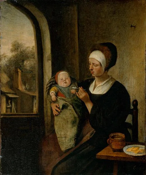 Mère et enfant - Jan Steen