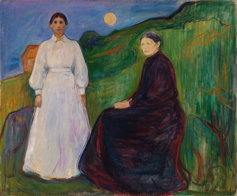 Mother and Daughter - Edvard Munch