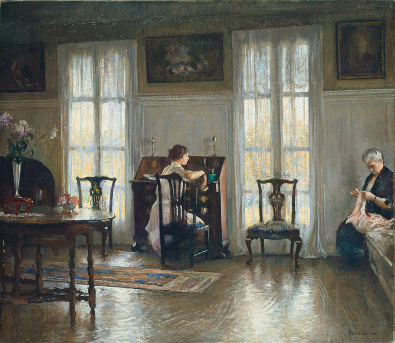 Mère et Marie - Edmund Charles Tarbell