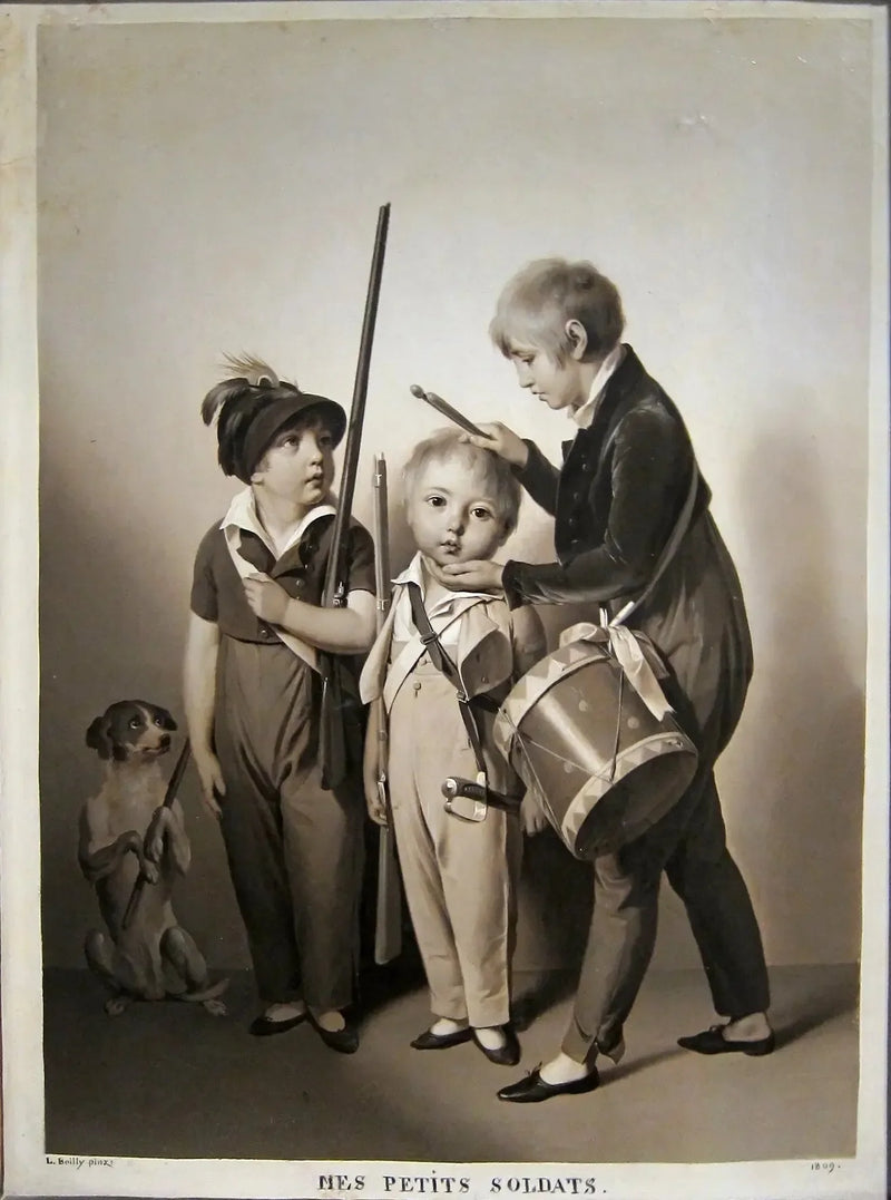 My Little Soldiers - Louis-Léopold Boilly
