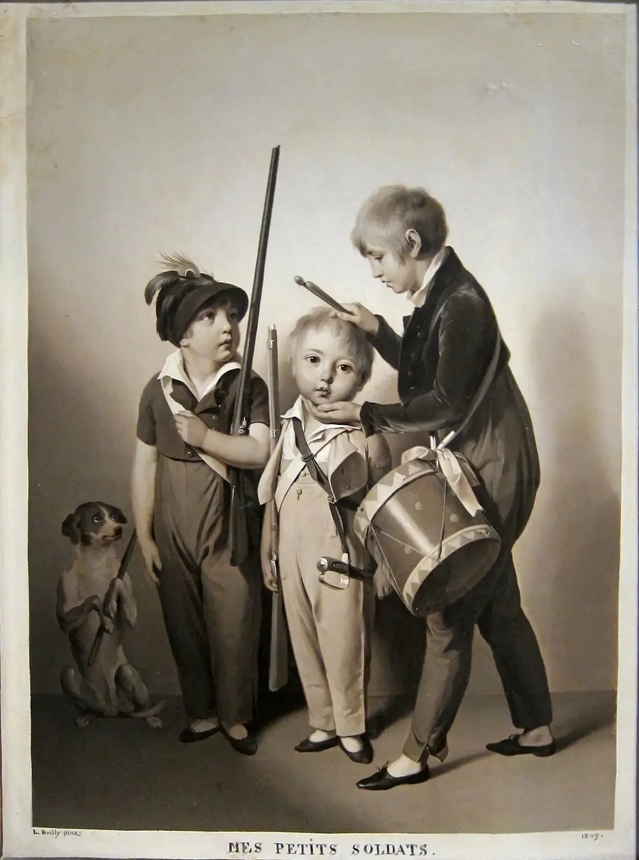 My Little Soldiers - Louis-Léopold Boilly