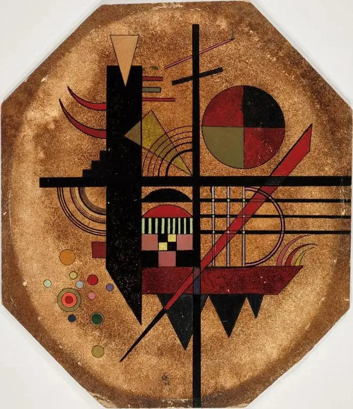 Intimate Message - Vassily Kandinsky
