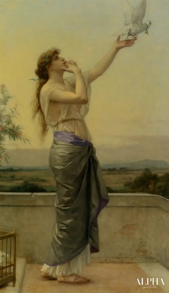 Messager de l'amour - Alexandre Cabanel - Reproductions de tableaux et peintures haut de gamme