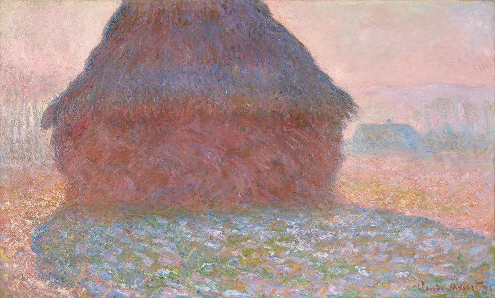 Meule au soleil - Claude Monet image 1 reproduction artisanale de tableau