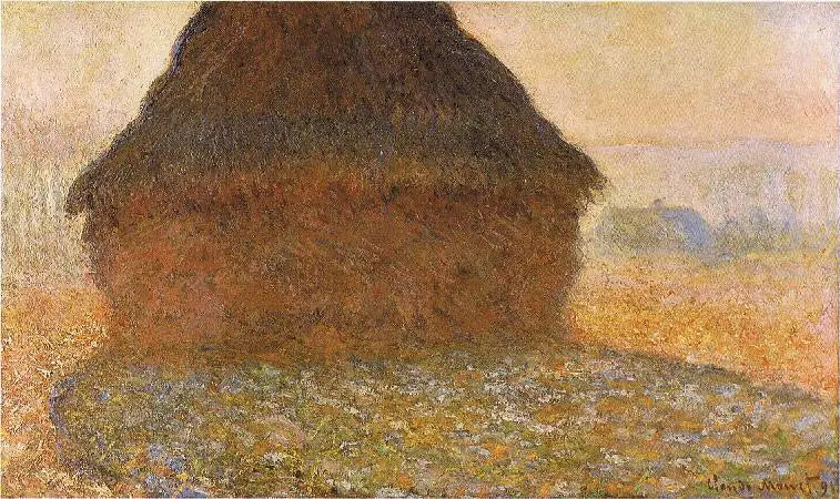 Haystack in the Sun - Claude Monet