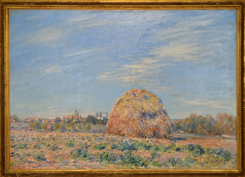 Mill on the Banks of the Loing - Alfred Sisley
