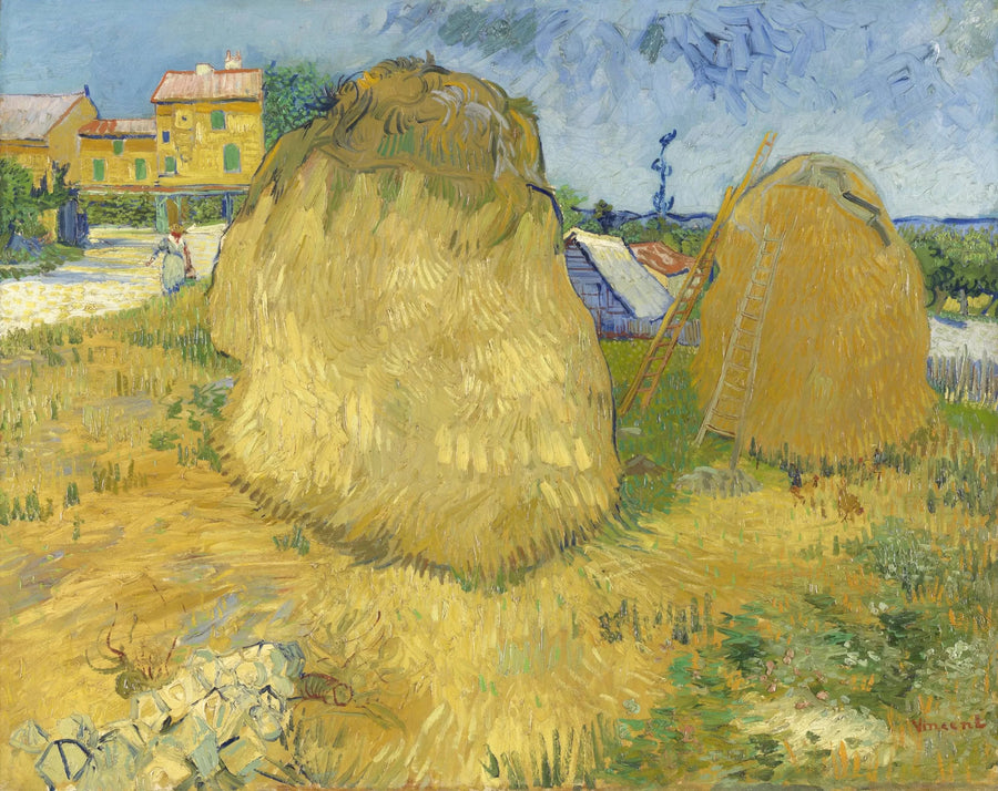 Haystacks in Provence - Vincent van Gogh