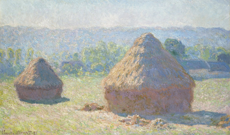 Grinding wheels, late summer W1266 - Claude Monet